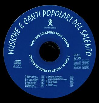 Musiche e Canti Popolari CD 2